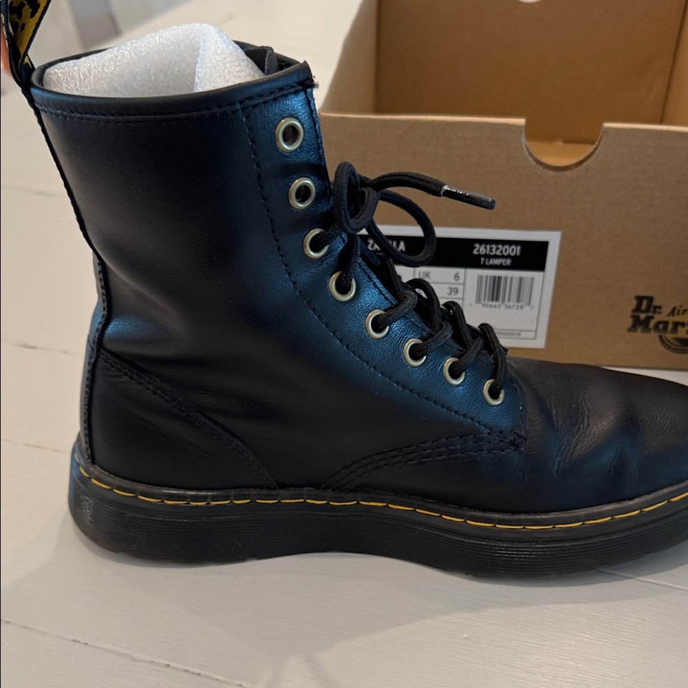 Dr. Martens Zavala Black Boots - Picture 5 of 10